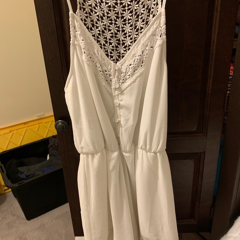 White romper